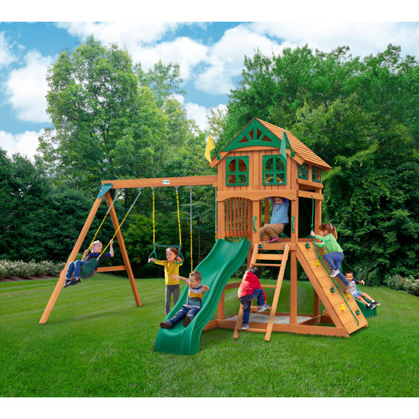Gorilla Playsets Avalon Swing Set & Reviews Wayfair